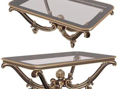 roberto giovannini middle coffe Table 3D model