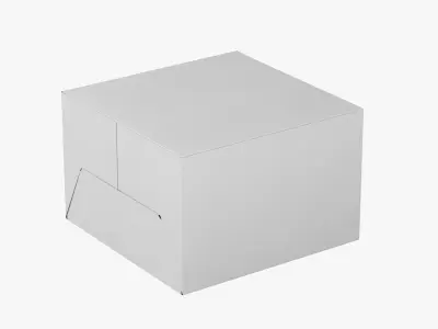 Cake Box 3D model