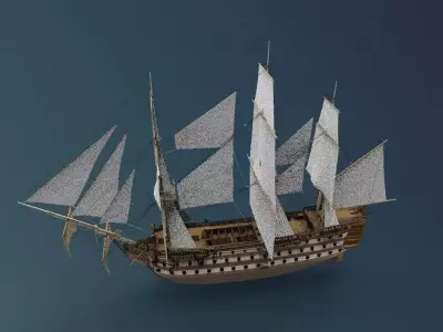 HMS Victory 3D model buy
