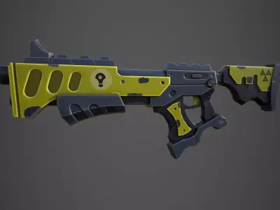 lowpoly Low-poly 3D model