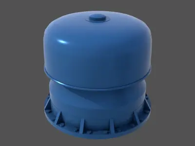 WW2 Italian naval mushroom - Personal license - 1-200 scale 3D print model