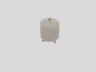 Industrial Factory Compressed Air Receiver Tank for 3D print 3D model
