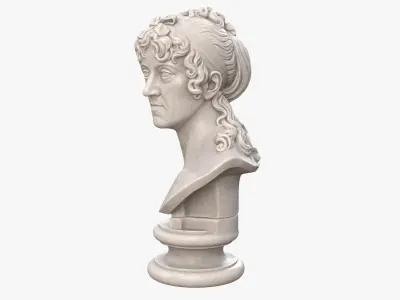 Jacqueline Schubart Bust 3D model