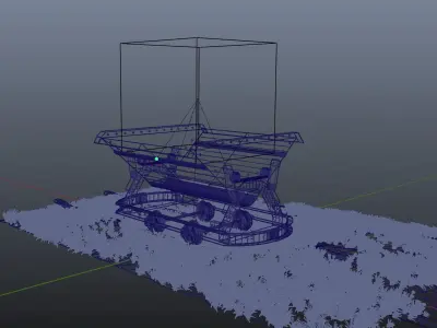 Mine Cart - Fornelli Italy 3D model