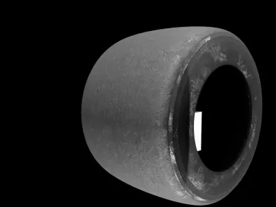 Used F1 Tyre Free 3D model