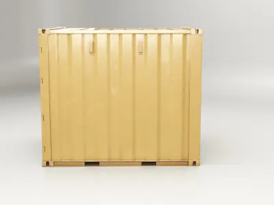  Intermodal Shipping Container 10-foot-long 