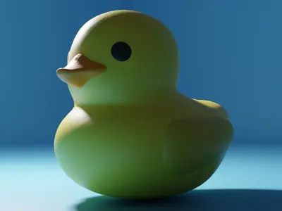 The Rubber Duck Free 3D model