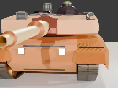 BATTLE TANK 3D model purchase