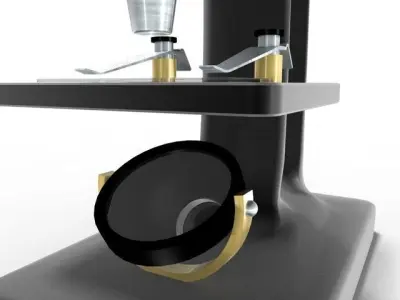 microscope 3D model purchase