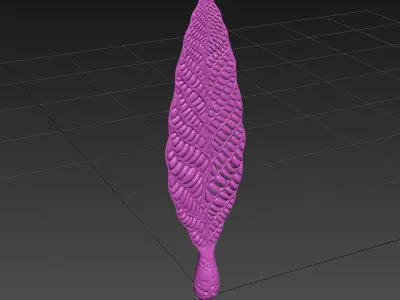 Charnia 3D model