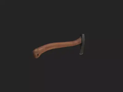 Axe 3D Model 001 Low-poly 3D model purchase