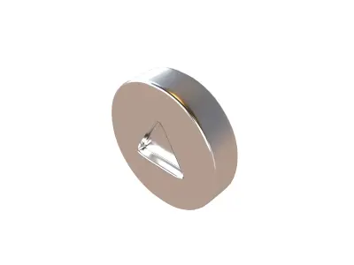 Screw v6 002 Low-poly 3D model
