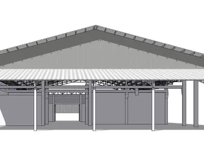 Warehouse 23ZZ49 3D model