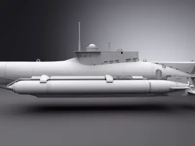 Seehund Scale model  3D print model