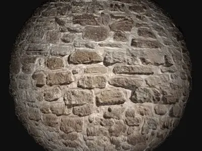 Masonry Stone Wall Texture- 3D Photorealistic Texture Texture