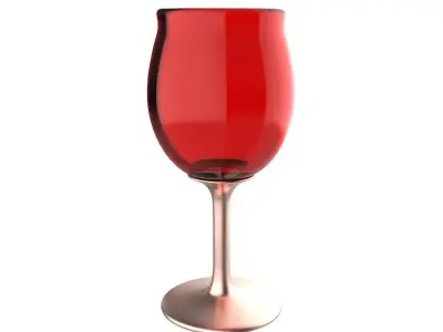Two Part Wine Glass 3D print model