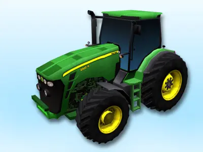 Tractor Free 3D model purchase