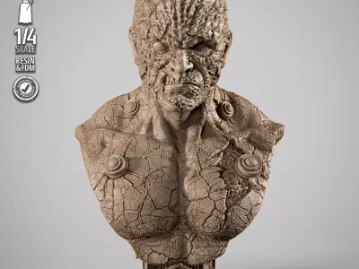 STAR WARS Darth Sion Portrait Bust 3D print model