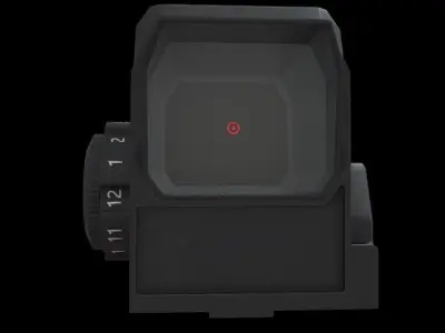 EG1 Reflect Sight Scope Low-poly 3D model