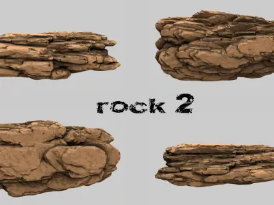 rocks  set 20 3D model