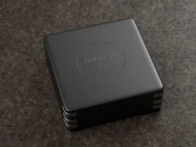 Compass Antique Brass Sundial  3D model