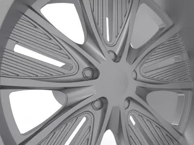 FOOSE ARCH WHEEL 3D PRINT MODEL 3D print model