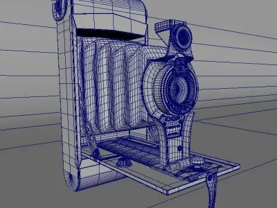 antique camera 3D model