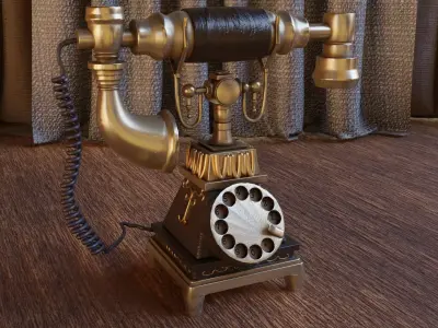 Old Phone 3D model