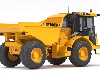 Hydrema 912G Articulated Dump Truck 3D model