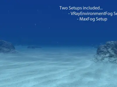 Underwater Scene Animated 3D model
