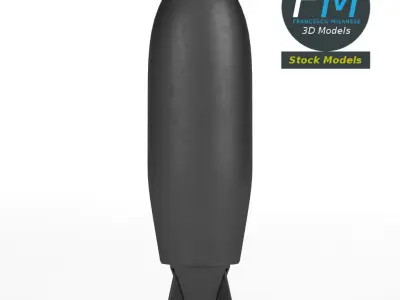 Kinetic projectile 3D model