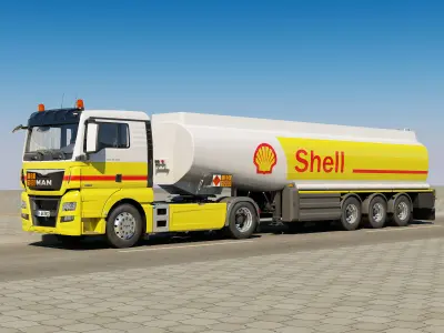 TRUCK XL Fuel Tank 3D model