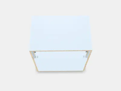 GODISHUS Chest of 3 drawers 3D model