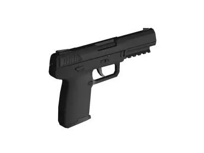 FN Five-seve pistol 3D model