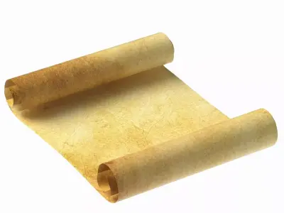Scroll 04 3D model