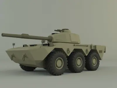 armored vehicle Mk1 3D model