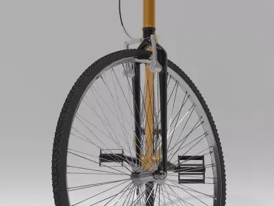 Bike 01 3D model purchase