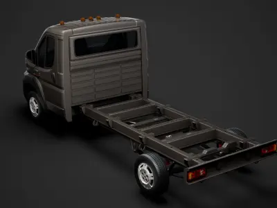 Ram Promaster Chassis Truck Single Cab 4035 WB 2020 3D model