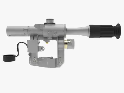 Optical Sight PSO-1 3D model