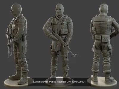 CzechSlovak Police Tactical Unit CPTU2 Pack1
