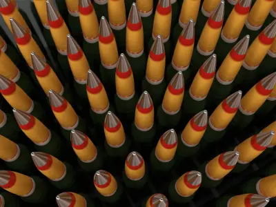 Medium Caliber Rounds 3D model