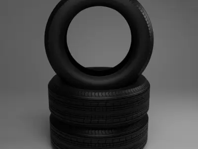 Wheel 3D Model 3D model