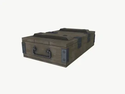 Army crate 3D model
