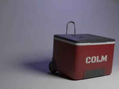 plastic termal box 3D model