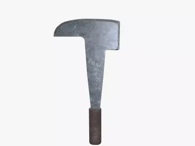 Medieval Billhook Low-poly 3D model