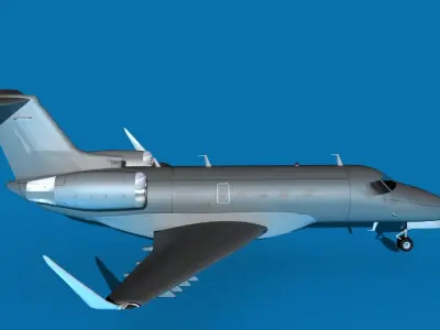 Embraer Praetor 500 V00 3D model