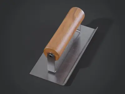 Step Trowel Inside Edge 3D model