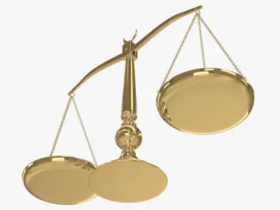 Balance Scale 3D model order