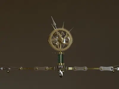 HardSurface Mechanical Creature 3D model