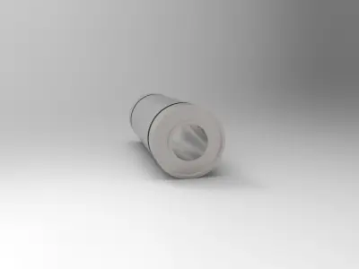 Long Type Linear Ball Bearing Bushing Series Low-poly 3D model